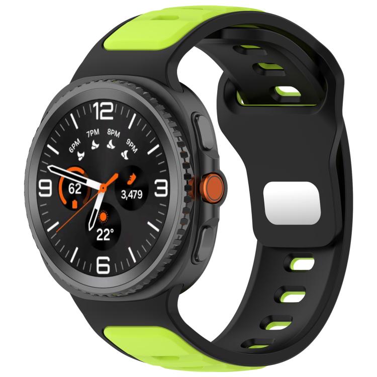 xDfind Dual Color Silicone Watch Band, For Galaxy Watch9 / 8 / 8 Classic