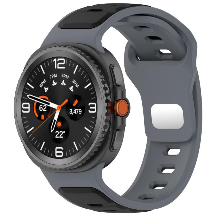 xDfind Dual Color Silicone Watch Band, For Galaxy Watch9 / 8 / 8 Classic