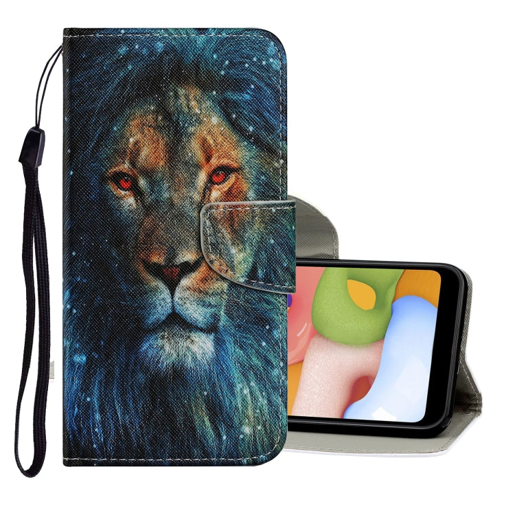 Coloured Drawing Pattern Horizontal Flip PU Leather Case with Holder & Card Slots & Wallet & Lanyard, For Samsung Galaxy S10e