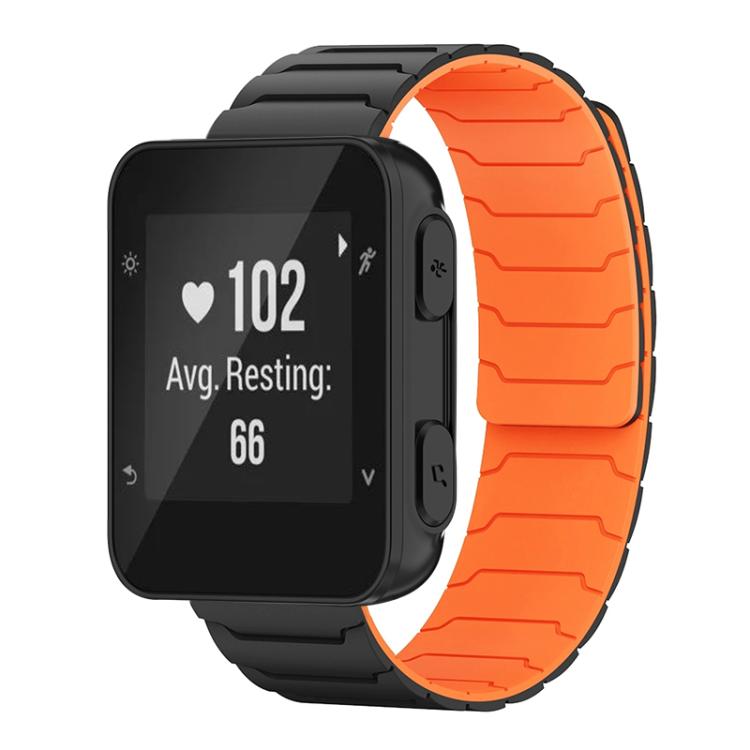 xDfind Magnetic Silicone Watch Band, For Garmin Forerunner 35/30/35J 20mm
