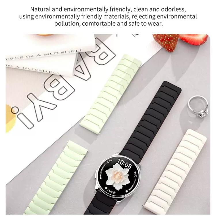 xDfind Magnetic Silicone Watch Band, For Garmin Forerunner 35/30/35J 20mm