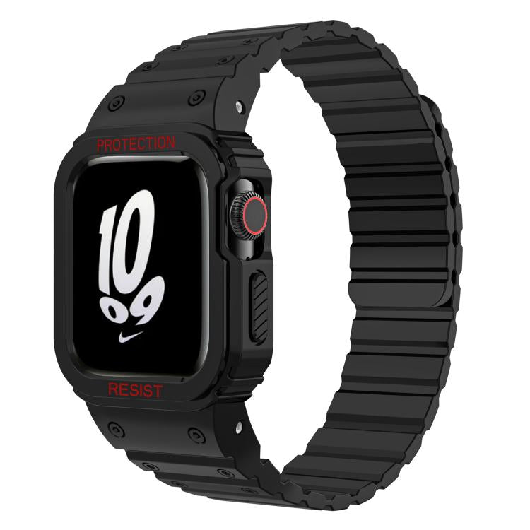 xDfind Magnetic Silicone Watch Band with Integrated Watch Cover, For Apple Watch 38 / 41mm