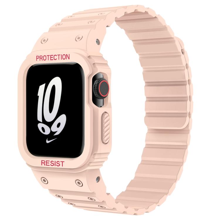 xDfind Magnetic Silicone Watch Band with Integrated Watch Cover, For Apple Watch 38 / 41mm