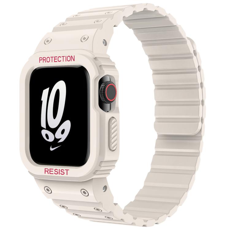 xDfind Magnetic Silicone Watch Band with Integrated Watch Cover, For Apple Watch 38 / 41mm