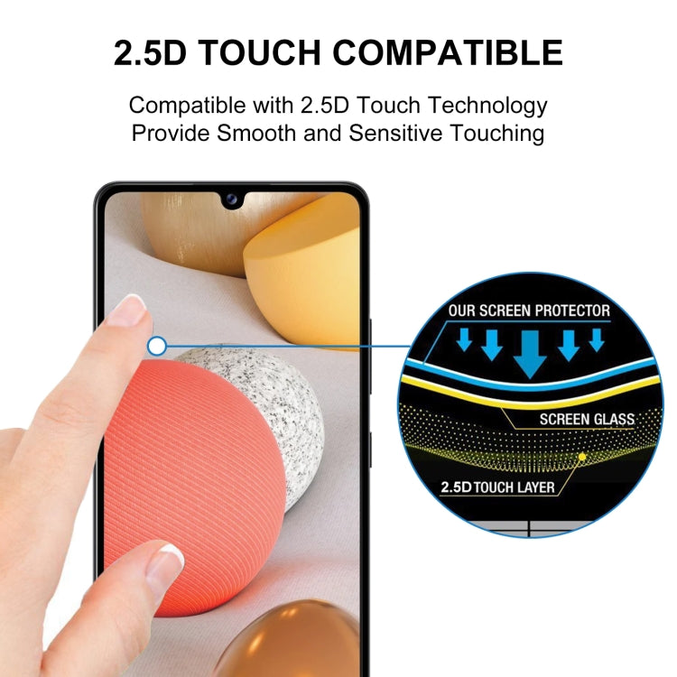 25 PCS Full Glue Full Screen Tempered Glass Film, For Samsung Galaxy A42 5G ( 25pcs), For Samsung Galaxy M01 Core (25 PCS), For Samsung Galaxy A71 5G UW (25 PCS), For Samsung Galaxy S20 FE 5G (25 PCS)