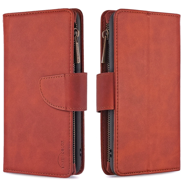 Skin Feel Detachable Magnetic Zipper Horizontal Flip PU Leather Case with Multi-Card Slots & Holder & Wallet & Photo Frame & Lanyard, For Samsung Galaxy Note20 Ultra, For Samsung Galaxy Note20, For iPhone 12 mini, For iPhone 12 / 12 Pro                ...