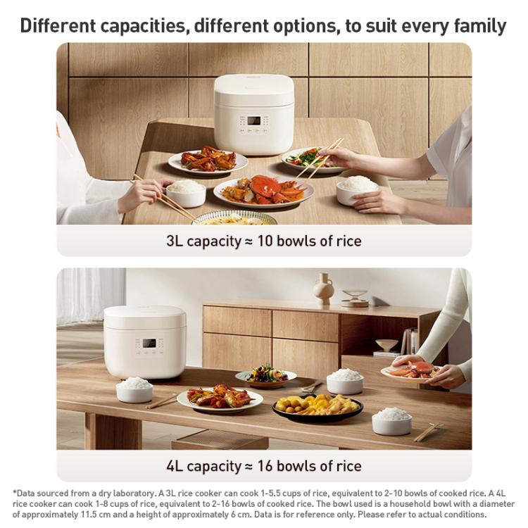 Original Xiaomi Mijia Smart Rice Cooker N1, CN Plug, 3L, 4L