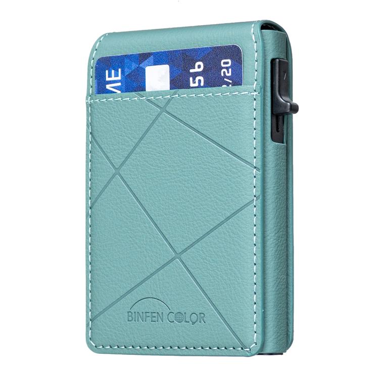 BFK32 Embossed Prismatic MagSafe Magnetic Leather Card Bag