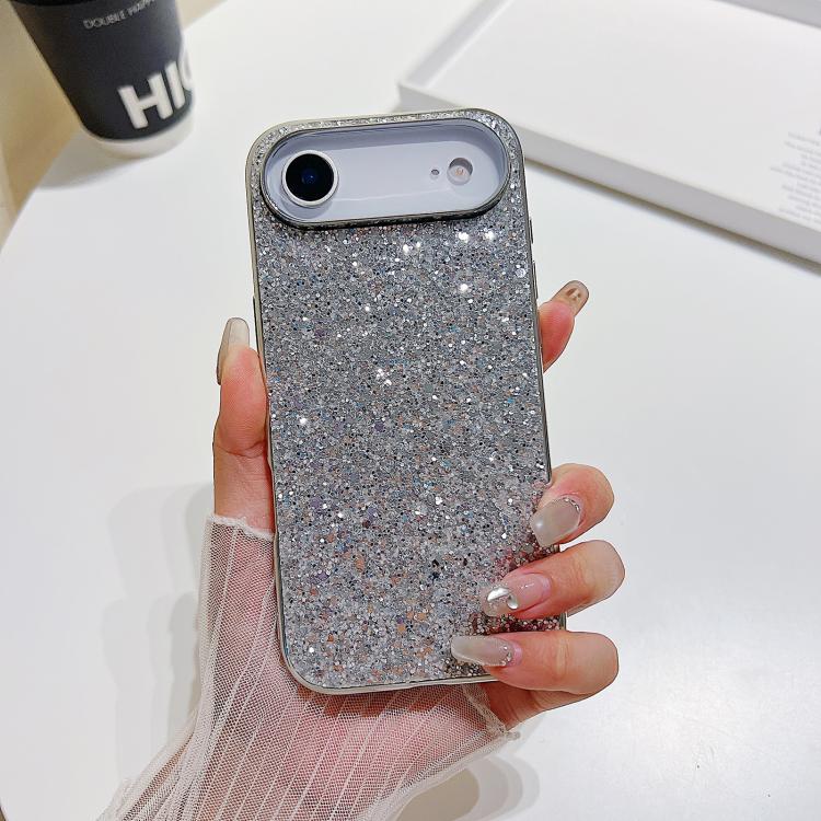 Glitter Powder Shockproof TPU Phone Case, For iPhone 17, For iPhone Air