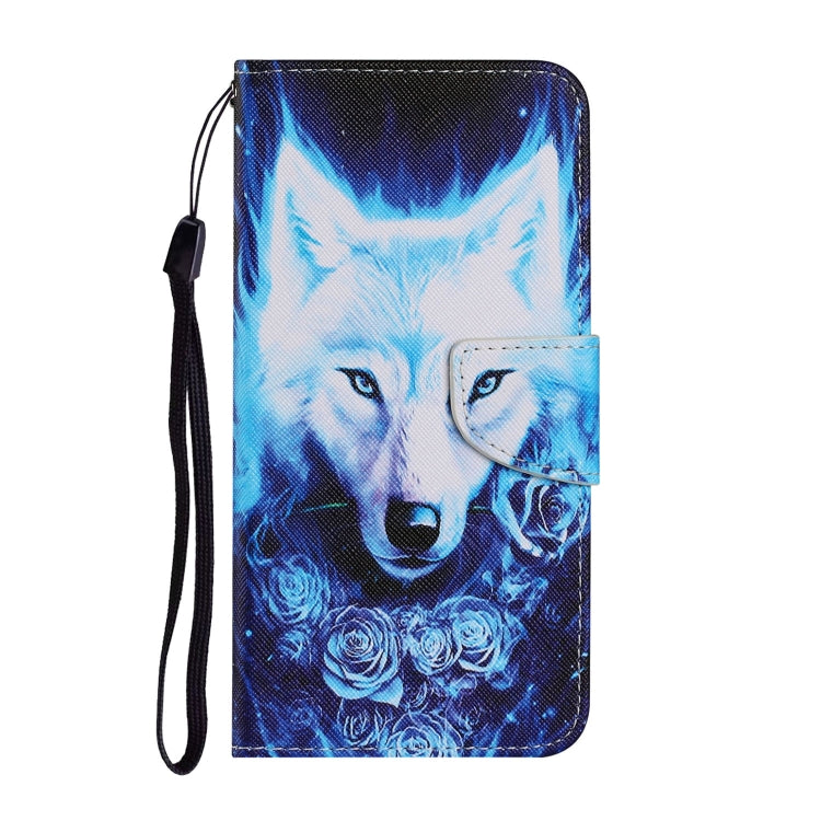 Coloured Drawing Pattern Horizontal Flip PU Leather Case with Holder & Card Slots & Wallet & Lanyard, For iPhone X / XS