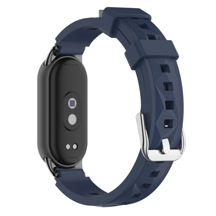 xDfind Diamond Texture 3D Silicone Watch Band, For Xiaomi Smart Band 10 / 9 / 8