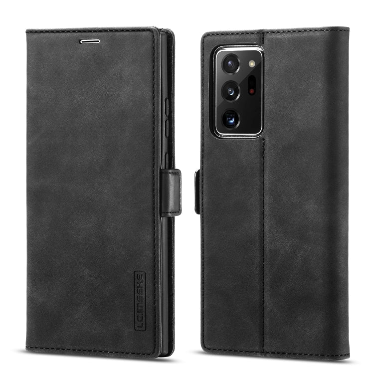 LC.IMEEK Strong Magnetism Ultra-thin Horizontal Flip Shockproof Matte TPU + PU Leather Case with Holder & Card Slots & Wallet, For Samsung Galaxy Note10+, For Samsung Galaxy Note10, For Samsung Galaxy Note20 Ultra, For Samsung Galaxy Note20