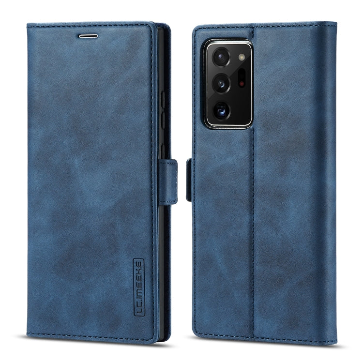 LC.IMEEK Strong Magnetism Ultra-thin Horizontal Flip Shockproof Matte TPU + PU Leather Case with Holder & Card Slots & Wallet, For Samsung Galaxy Note10+, For Samsung Galaxy Note10, For Samsung Galaxy Note20 Ultra, For Samsung Galaxy Note20