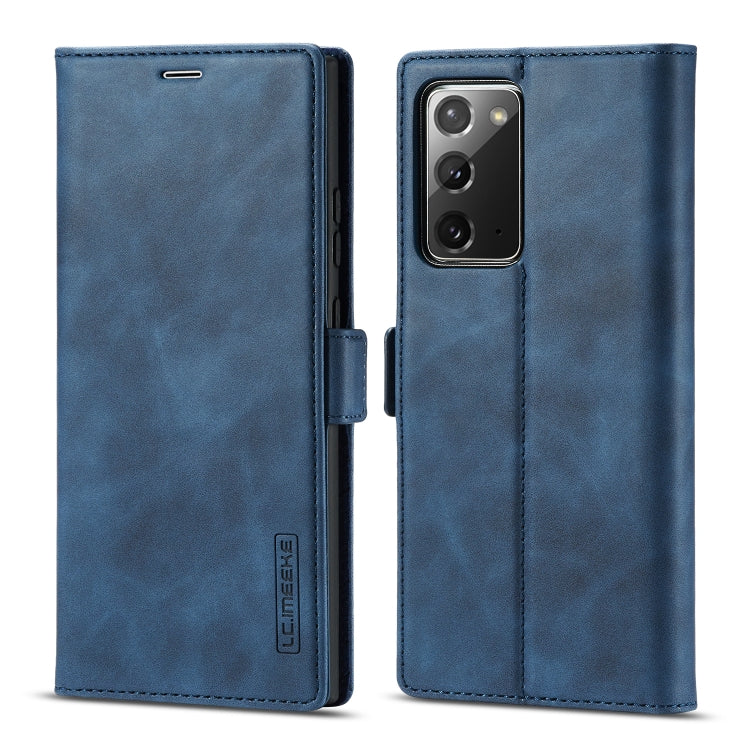 LC.IMEEK Strong Magnetism Ultra-thin Horizontal Flip Shockproof Matte TPU + PU Leather Case with Holder & Card Slots & Wallet, For Samsung Galaxy Note10+, For Samsung Galaxy Note10, For Samsung Galaxy Note20 Ultra, For Samsung Galaxy Note20
