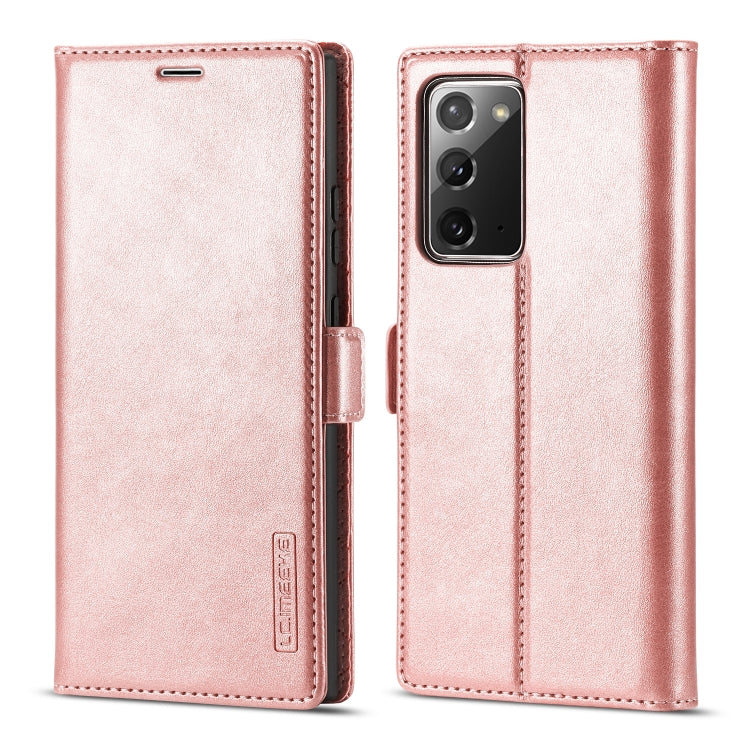 LC.IMEEK Strong Magnetism Ultra-thin Horizontal Flip Shockproof Matte TPU + PU Leather Case with Holder & Card Slots & Wallet, For Samsung Galaxy Note10+, For Samsung Galaxy Note10, For Samsung Galaxy Note20 Ultra, For Samsung Galaxy Note20