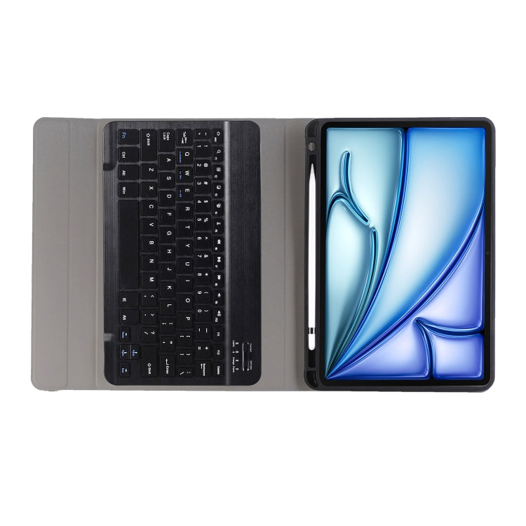 For iPad Air 11 2024 / 2025 / Air 4 2020 / Air 5 2022 A098B Detachable ABS Ultra-thin Candy Colors Bluetooth Keyboard Protective Case with Stand & Pen Slot, A098B