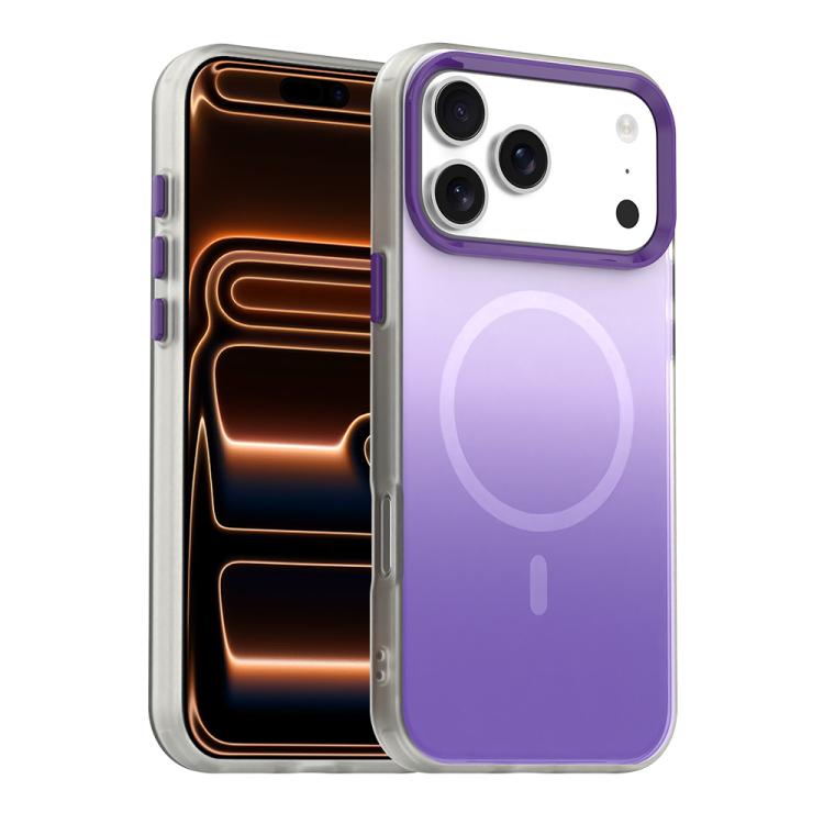 Candy Gradient Series 3 in 1 Hybrid Magnetic Phone Case, For iPhone 18 Pro, For iPhone 18 Pro Max, For iPhone 17 Pro Max, For iPhone 17 Pro