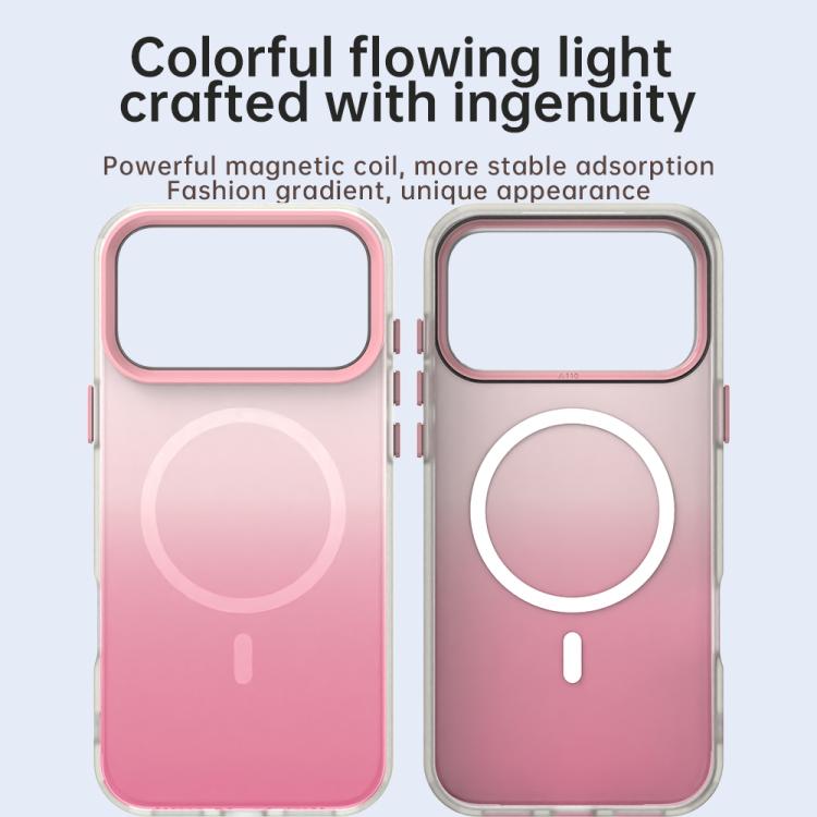 Candy Gradient Series 3 in 1 Hybrid Magnetic Phone Case, For iPhone 18 Pro, For iPhone 18 Pro Max, For iPhone 17 Pro Max, For iPhone 17 Pro