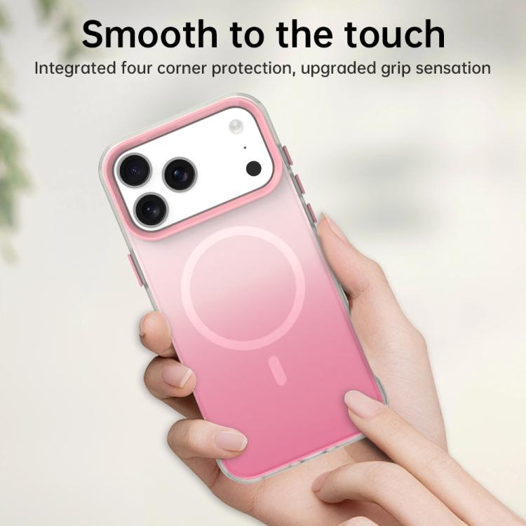 Candy Gradient Series 3 in 1 Hybrid Magnetic Phone Case, For iPhone 18 Pro, For iPhone 18 Pro Max, For iPhone 17 Pro Max, For iPhone 17 Pro