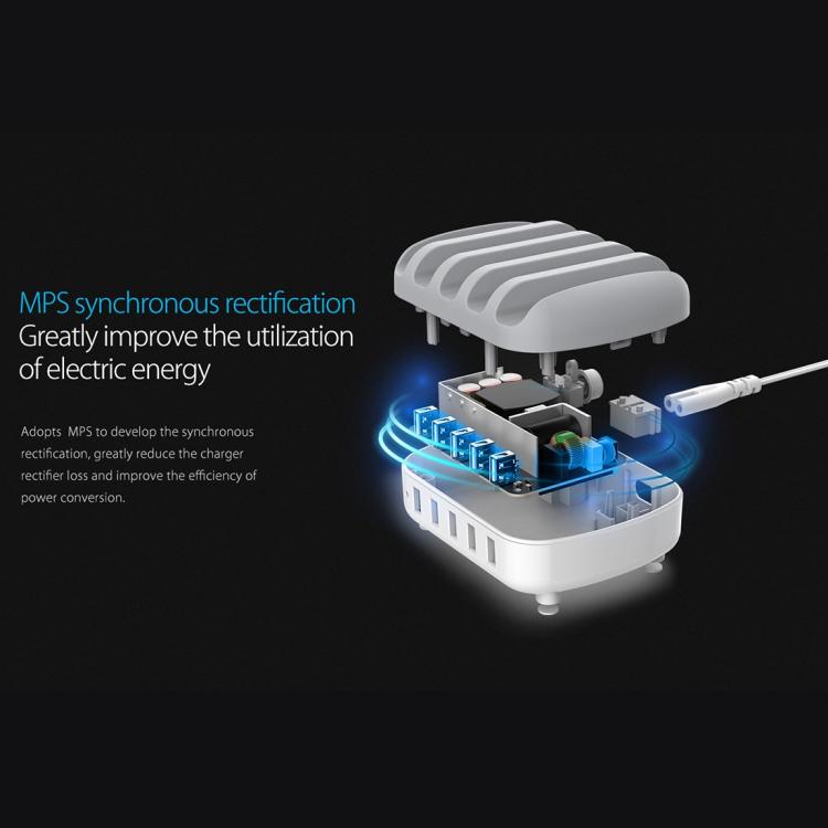 ORICO DUK-5P 40W 5 USB Ports Smart Charging Station with Stand, US Plug, UK Plug, AU Plug