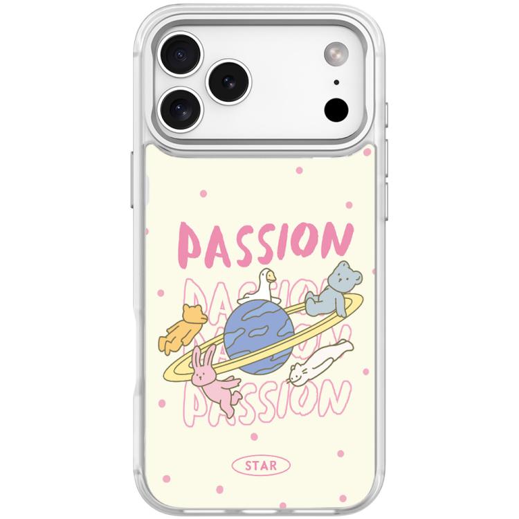 White Planet Pattern Magnetic Phone Case, For iPhone 17 Pro Max, For iPhone 17 Pro, For iPhone 17, For iPhone Air