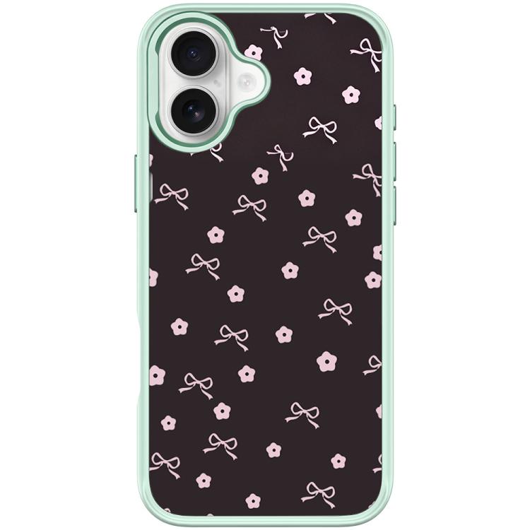 Bow Flower Pattern Magnetic Phone Case, For iPhone 17 Pro Max, For iPhone 17 Pro, For iPhone 17, For iPhone Air