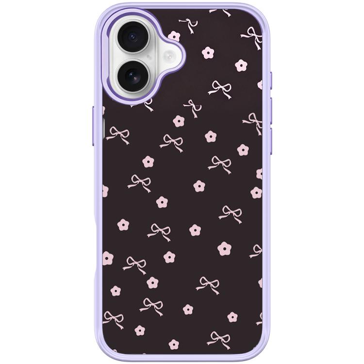 Bow Flower Pattern Magnetic Phone Case, For iPhone 17 Pro Max, For iPhone 17 Pro, For iPhone 17, For iPhone Air