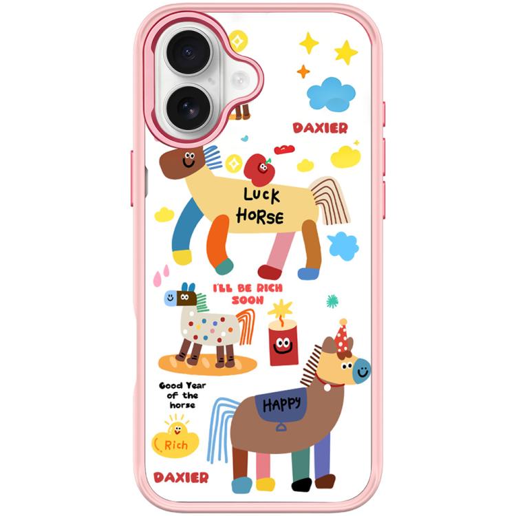 Get Rich Immediately Pattern Magnetic Phone Case, For iPhone 16 Pro Max, For iPhone 16 Pro, For iPhone 16 Plus, For iPhone 16