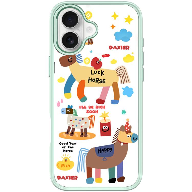 Get Rich Immediately Pattern Magnetic Phone Case, For iPhone 16 Pro Max, For iPhone 16 Pro, For iPhone 16 Plus, For iPhone 16