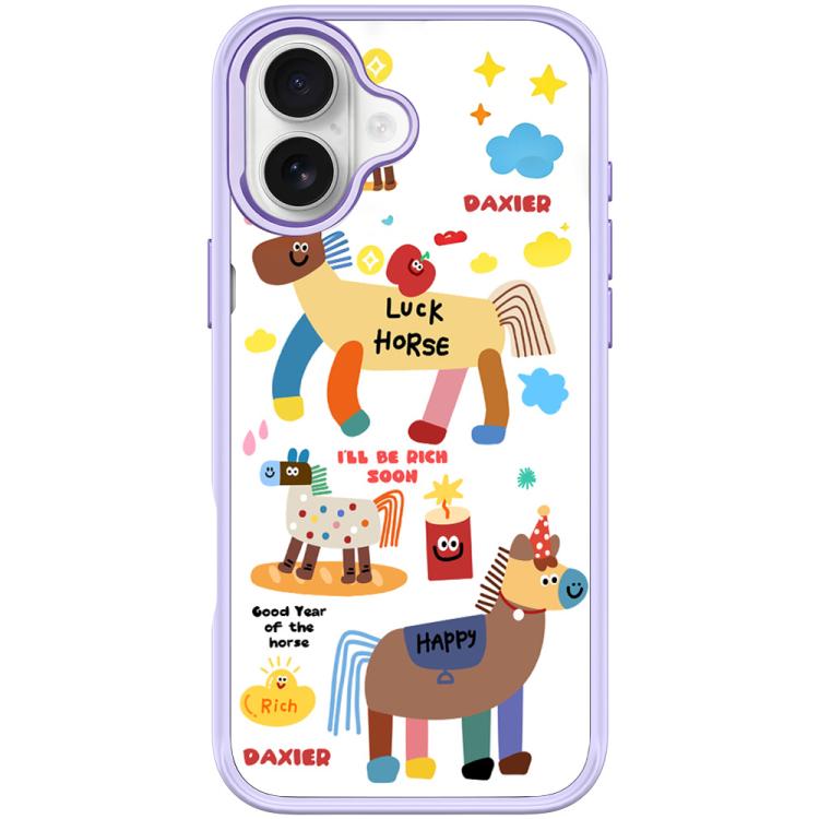 Get Rich Immediately Pattern Magnetic Phone Case, For iPhone 16 Pro Max, For iPhone 16 Pro, For iPhone 16 Plus, For iPhone 16
