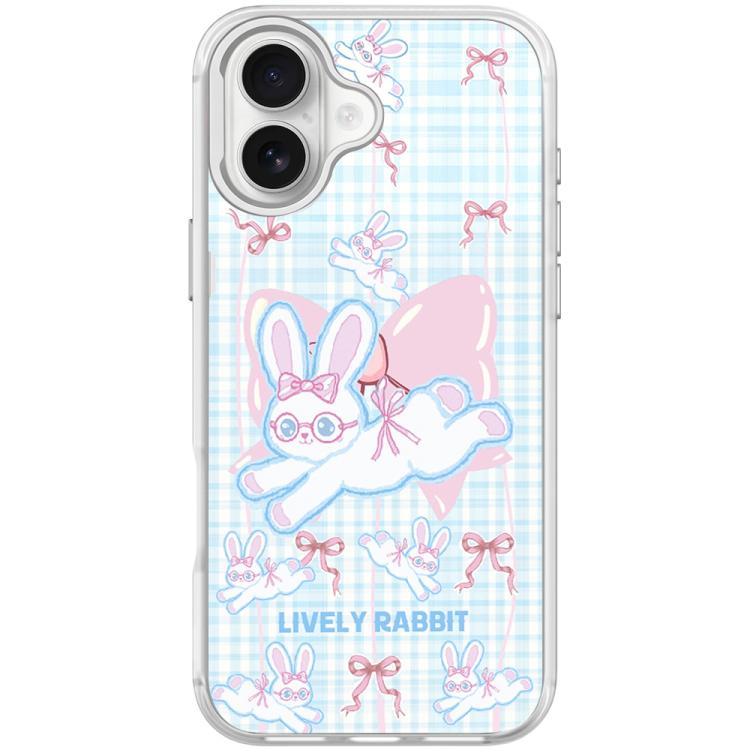 Bow Rabbit Pattern Magnetic Phone Case, For iPhone 17 Pro Max, For iPhone 17 Pro, For iPhone 17, For iPhone Air