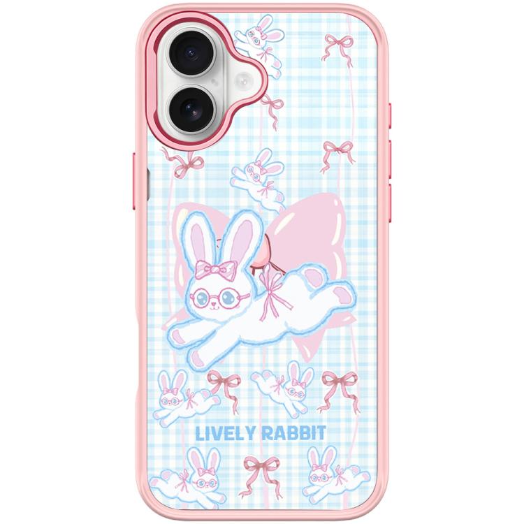 Bow Rabbit Pattern Magnetic Phone Case, For iPhone 17 Pro Max, For iPhone 17 Pro, For iPhone 17, For iPhone Air