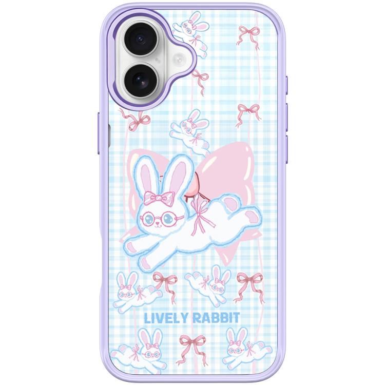 Bow Rabbit Pattern Magnetic Phone Case, For iPhone 17 Pro Max, For iPhone 17 Pro, For iPhone 17, For iPhone Air