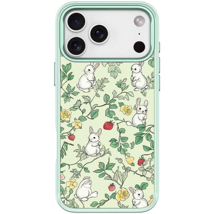 Branch Rabbit Pattern Magnetic Phone Case, For iPhone 17 Pro Max, For iPhone 17 Pro, For iPhone 17, For iPhone Air