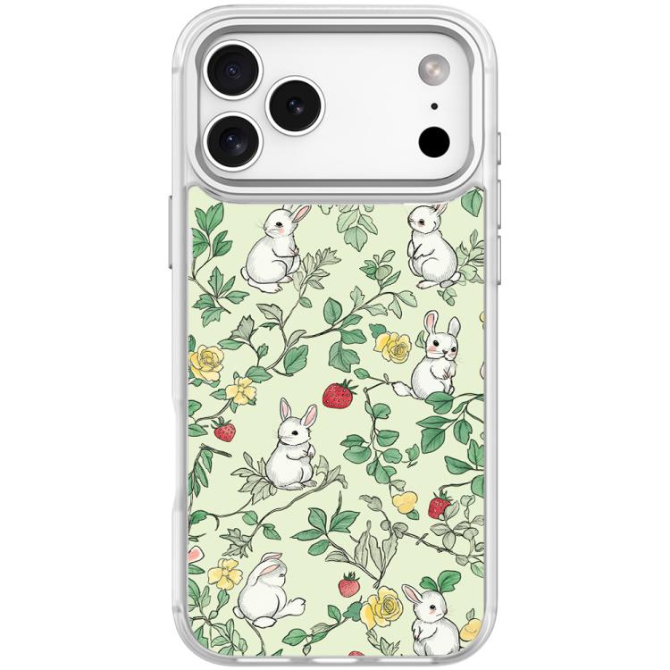 Branch Rabbit Pattern Magnetic Phone Case, For iPhone 17 Pro Max, For iPhone 17 Pro, For iPhone 17, For iPhone Air