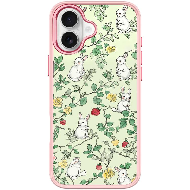 Branch Rabbit Pattern Magnetic Phone Case, For iPhone 17 Pro Max, For iPhone 17 Pro, For iPhone 17, For iPhone Air