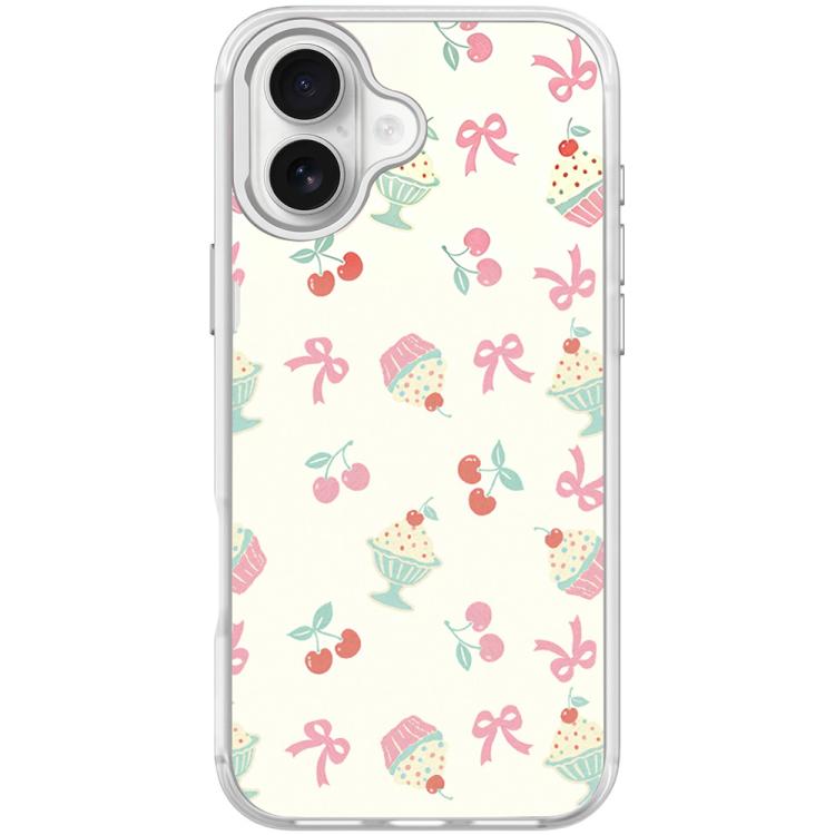Cherry Cake Pattern Magnetic Phone Case, For iPhone 17 Pro Max, For iPhone 17 Pro, For iPhone 17, For iPhone Air