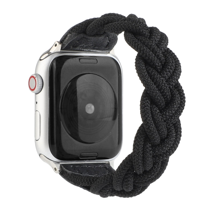 Elastic Woven Watchband For Apple Watch Series 6 & SE & 5 & 4 40mm / 3 & 2 & 1 38mm, 130mm