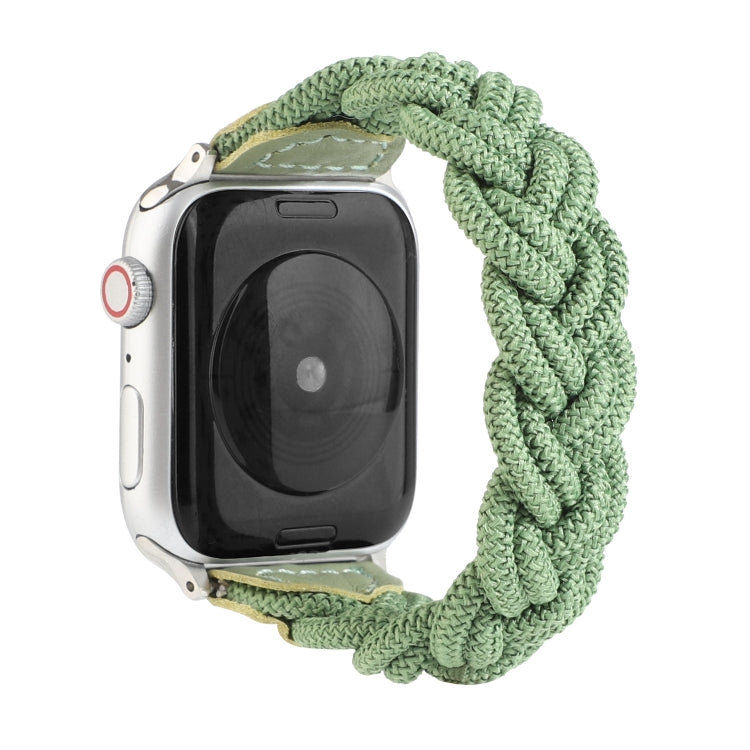 Elastic Woven Watchband For Apple Watch Series 6 & SE & 5 & 4 40mm / 3 & 2 & 1 38mm, 130mm