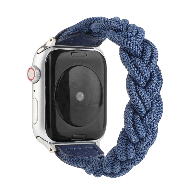 Elastic Woven Watchband For Apple Watch Series 6 & SE & 5 & 4 40mm / 3 & 2 & 1 38mm, 130mm
