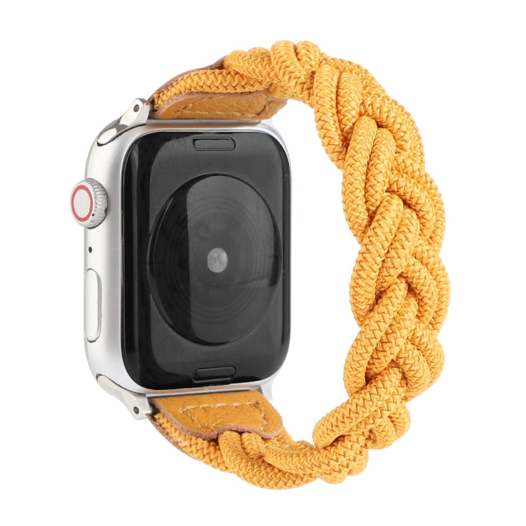 Elastic Woven Watchband For Apple Watch Series 6 & SE & 5 & 4 40mm / 3 & 2 & 1 38mm, 130mm