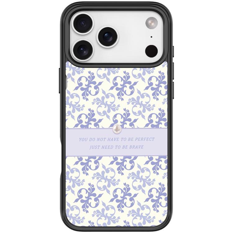 Light Purple Flower Pattern Magnetic Phone Case, For iPhone 17 Pro Max, For iPhone 17 Pro, For iPhone 17, For iPhone Air