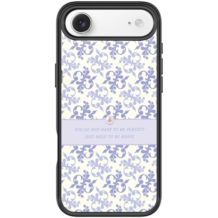 Light Purple Flower Pattern Magnetic Phone Case, For iPhone 17 Pro Max, For iPhone 17 Pro, For iPhone 17, For iPhone Air