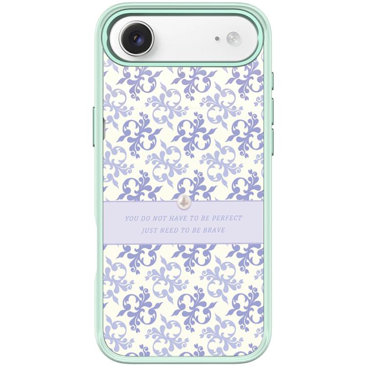 Light Purple Flower Pattern Magnetic Phone Case, For iPhone 17 Pro Max, For iPhone 17 Pro, For iPhone 17, For iPhone Air