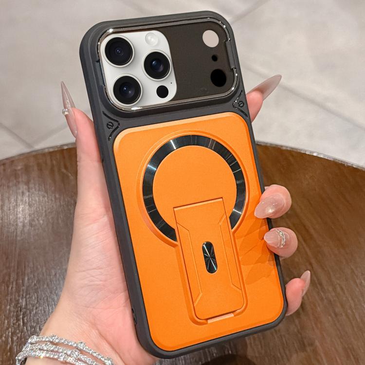 Shockproof Lens Cover Magnetic Phone Case with Hidden Holder, For iPhone 14 Pro Max, For iPhone 13 Pro Max, For iPhone 13 Pro, For iPhone 13