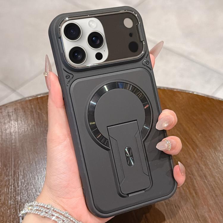 Shockproof Lens Cover Magnetic Phone Case with Hidden Holder, For iPhone 14 Pro Max, For iPhone 13 Pro Max, For iPhone 13 Pro, For iPhone 13