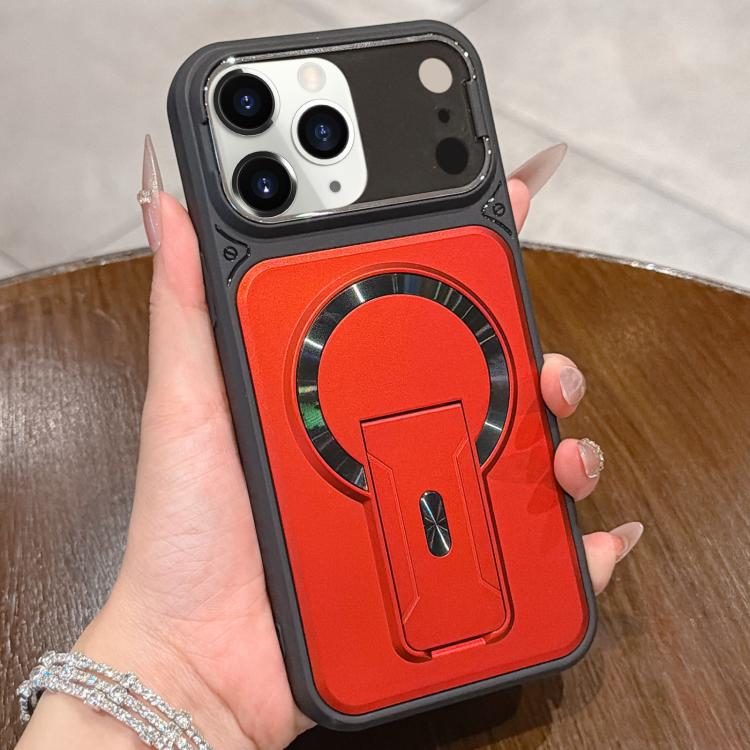 Shockproof Lens Cover Magnetic Phone Case with Hidden Holder, For iPhone 12, For iPhone 12 Pro Max, For iPhone 12 Pro, For iPhone 11 Pro Max