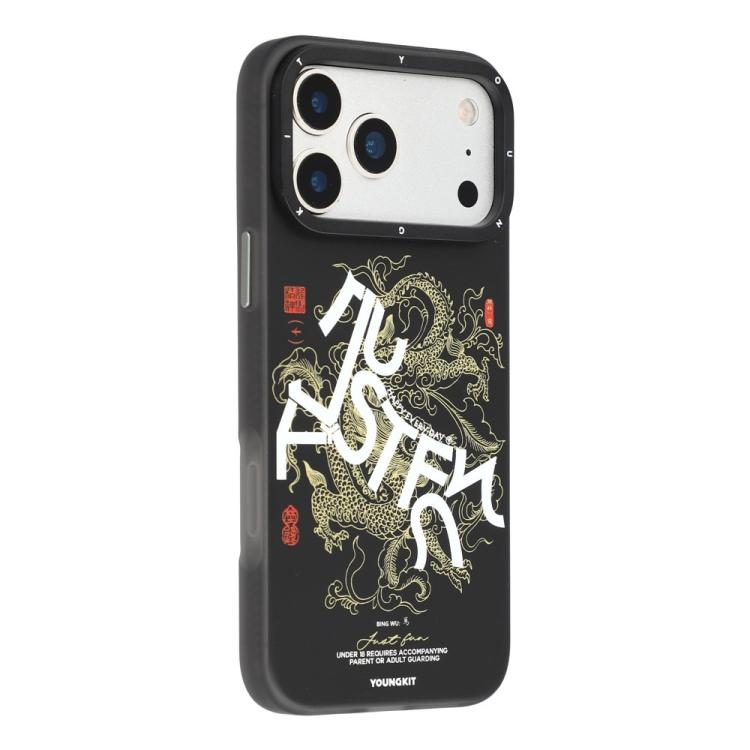 YOUNGKIT Loong Horse Spirit Series Magnetic TPU PC Hybrid Phone Case, For iPhone 17 Pro Max, For iPhone 17 Pro