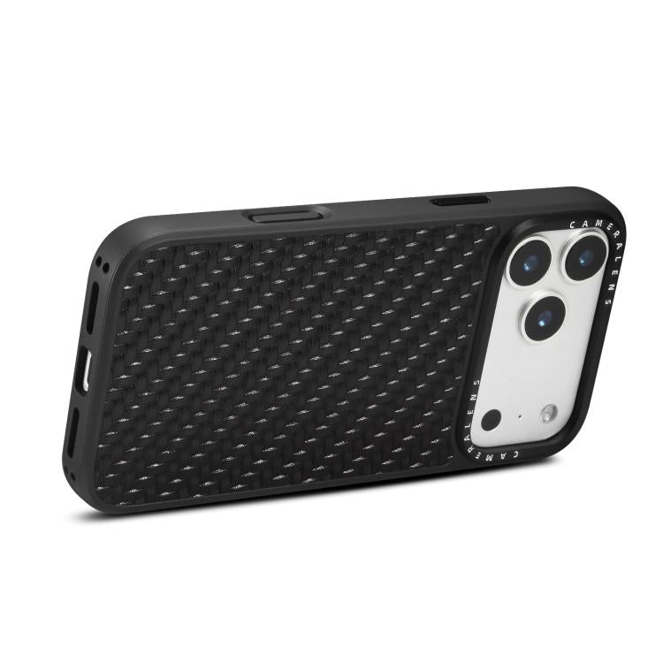 Denior A26 Genuine Leather Woven Texture Magnetic Phone Case, For iPhone 17 Pro Max, For iPhone 17 Pro, For iPhone 16 Pro Max, For iPhone 16 Pro, For iPhone 15 Pro Max, For iPhone 15 Pro