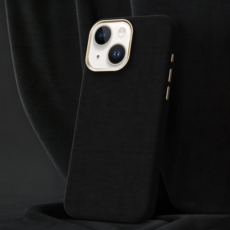 Ottilan Series Full Coverage Magnetic Microfiber Leather PC Phone Case, For iPhone 15 Plus / 14 Plus, For iPhone 15, For iPhone 14 / 13